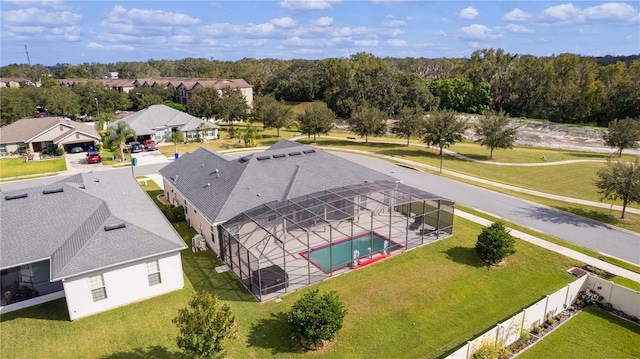 9702 Pepper Tree Pl, Wildwood, FL 34785 - aerial view with a residential view