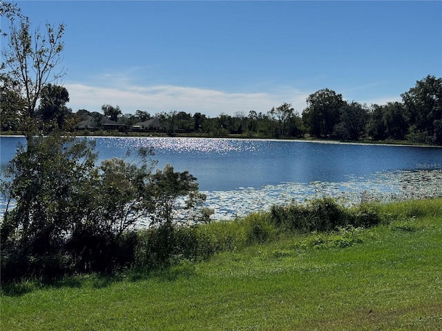 view of water feature