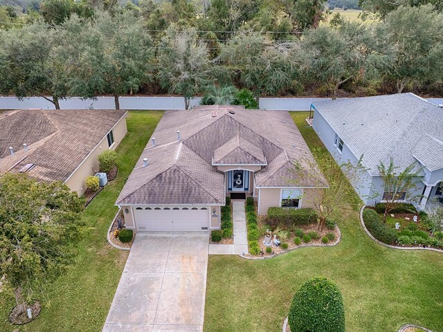 aerial view of property and surrounding area