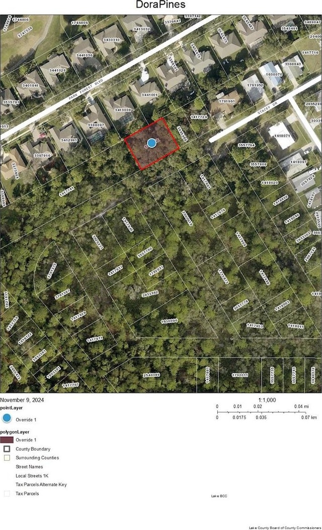 DORAPINESLOT9 Stacey Dr, Mount Dora FL, 32757 land for sale