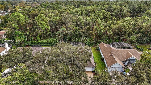 1720 Park Forest Blvd, Mount Dora, FL 32757 - view from above of property featuring a heavily wooded area