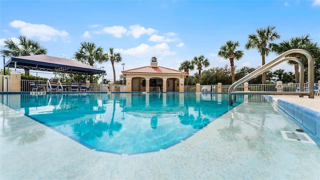 view of pool