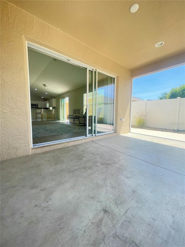 928 Nuthatch Ave, The Villages, FL 32163 - view of patio / terrace featuring fence