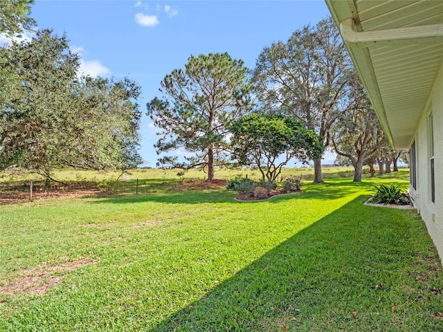 view of yard