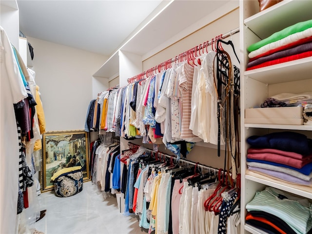 view of spacious closet