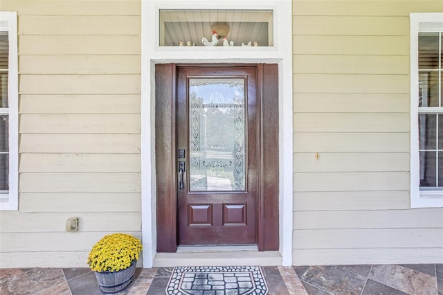 view of property entrance