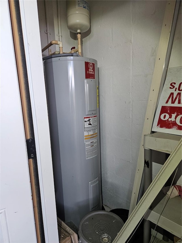 utilities featuring water heater