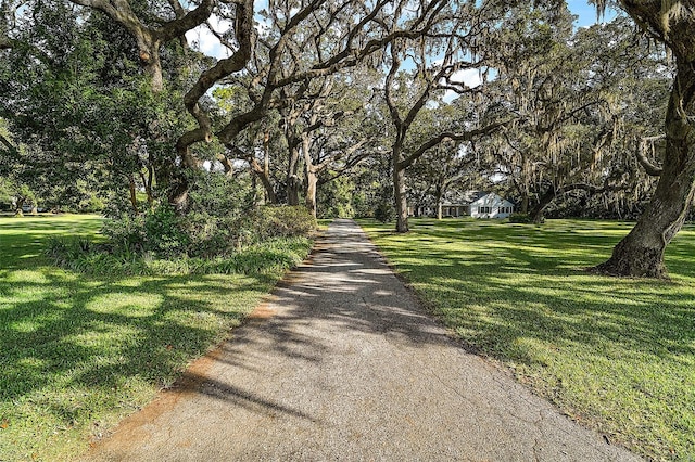 view of road