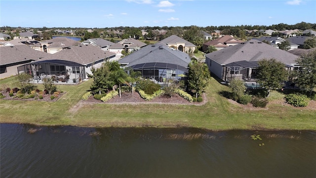 2440 Pawtucket Pass, Mount Dora, FL 32757 - aerial perspective of suburban area featuring a nearby body of water