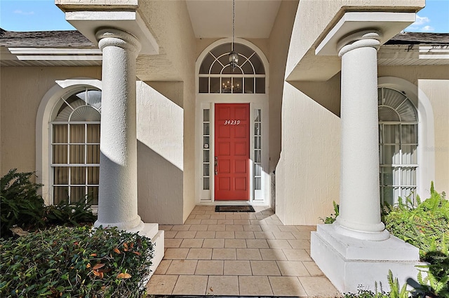 view of property entrance