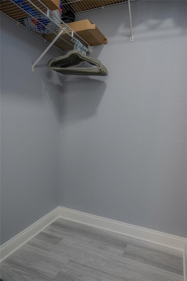 3406 Soho St Unit 102, Orlando, FL 32835 - walk in closet with wood finished floors