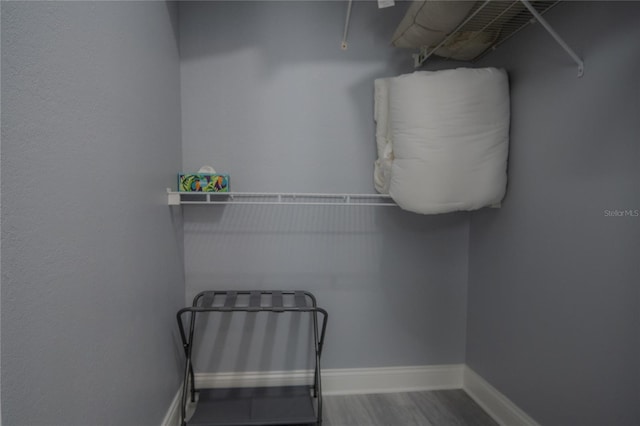 3406 Soho St Unit 102, Orlando, FL 32835 - spacious closet with wood finished floors