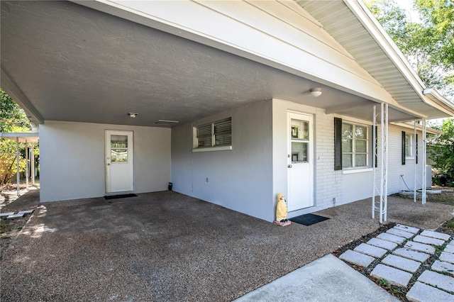 view of property entrance