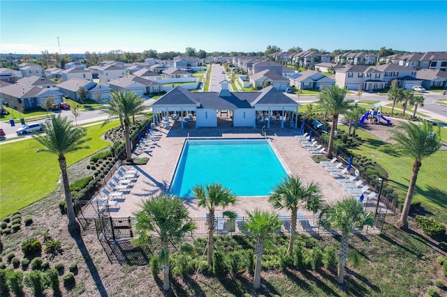 view of pool