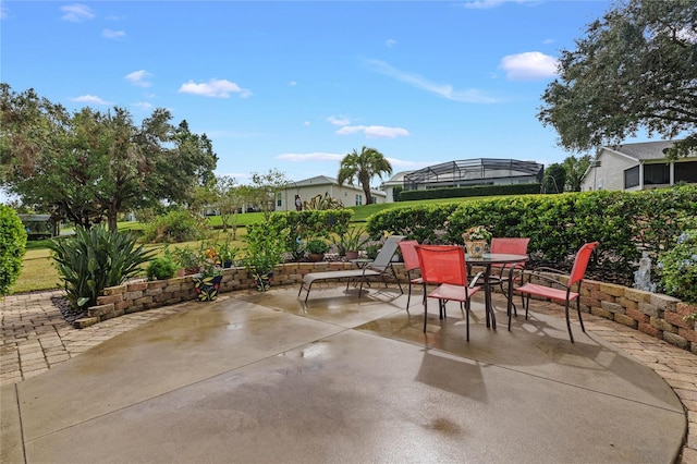 view of patio