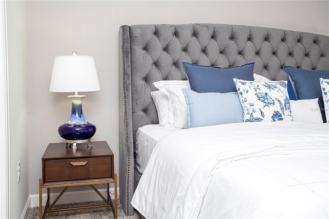 bedroom featuring carpet floors