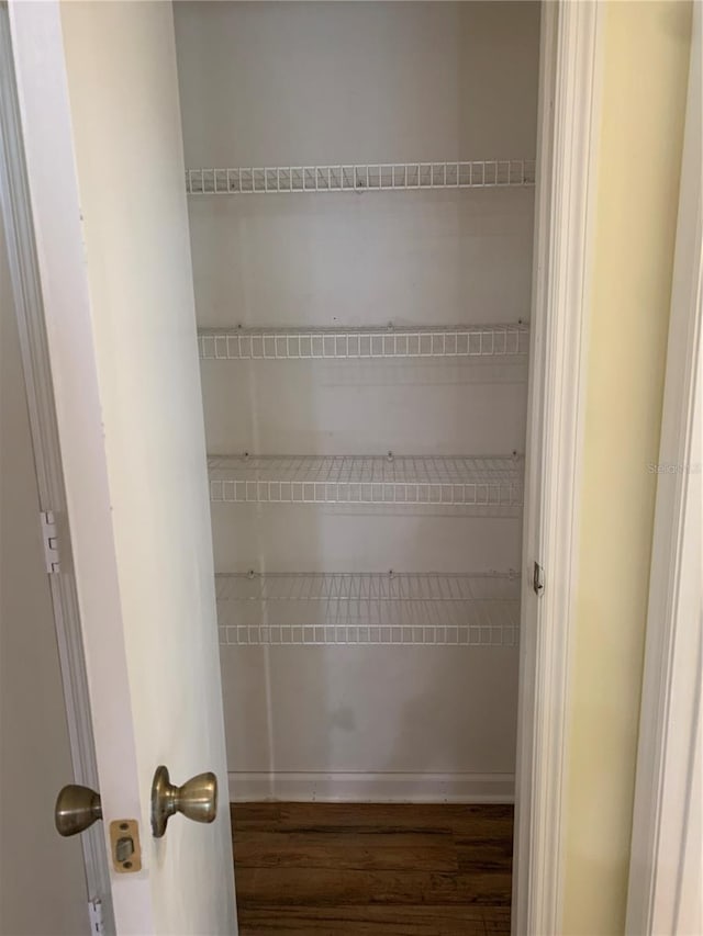 view of closet