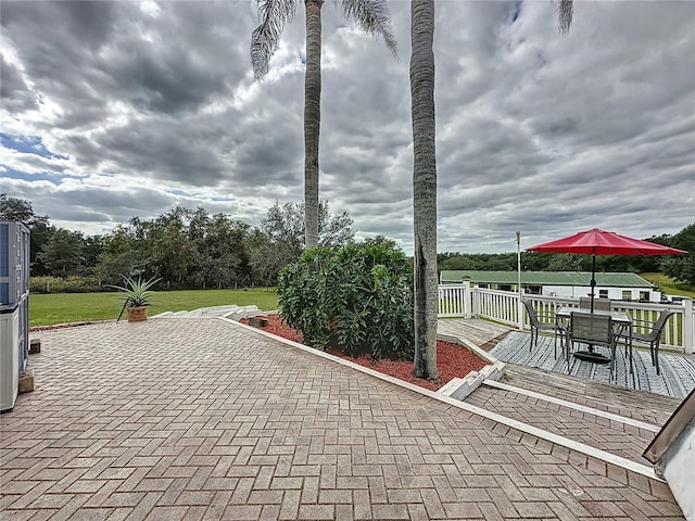 view of patio / terrace