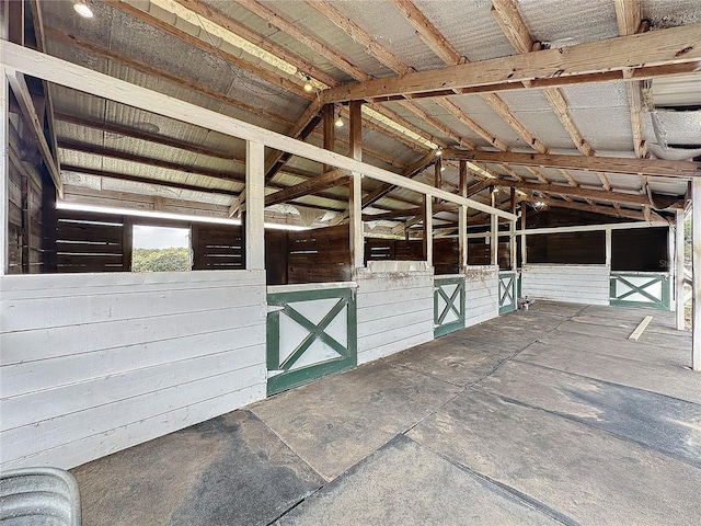 view of stable