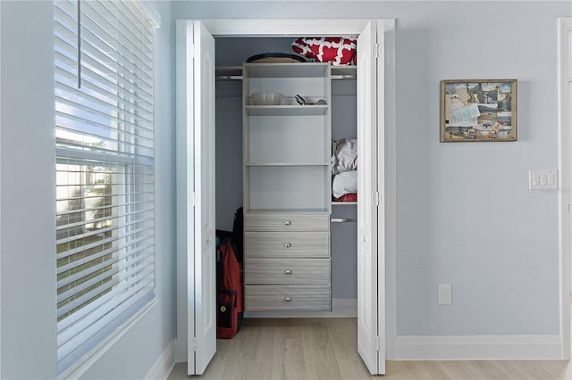 view of closet