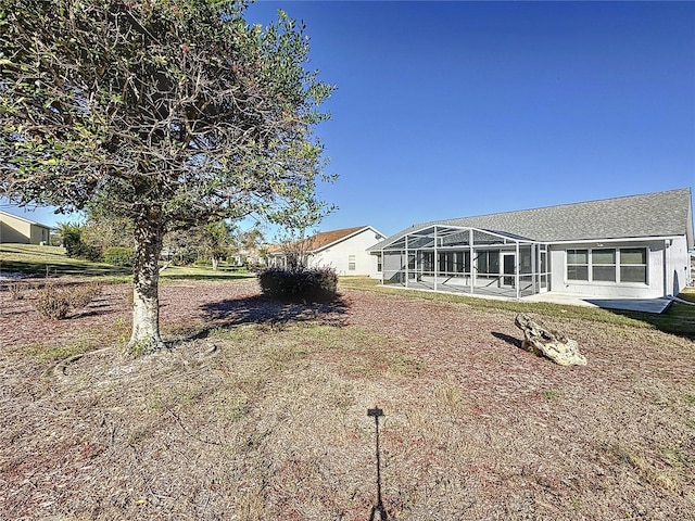 4634 Summerbridge Cir, Leesburg, FL 34748 - view of yard with a lanai