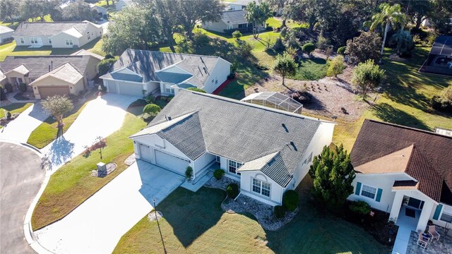 4634 Summerbridge Cir, Leesburg, FL 34748 - aerial perspective of suburban area