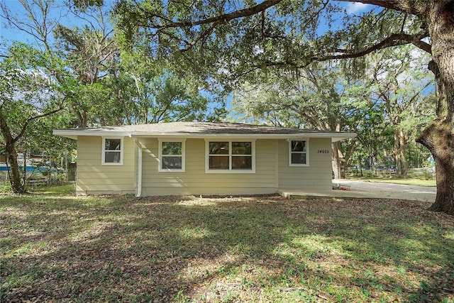 view of front of house