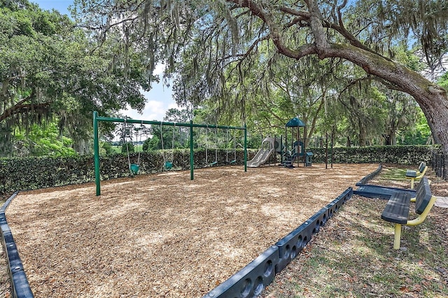 view of community playground