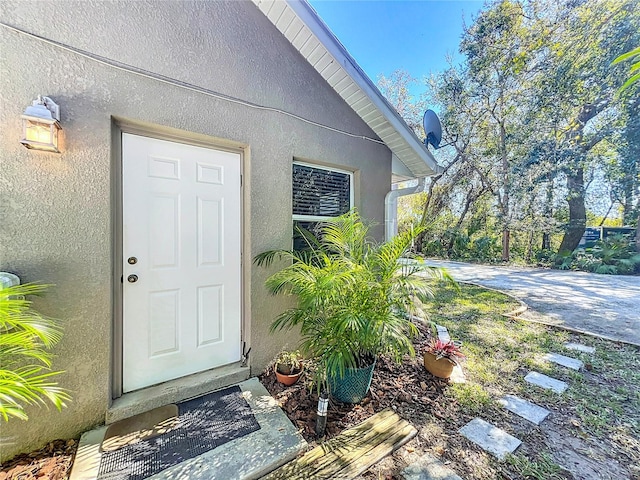 view of property entrance