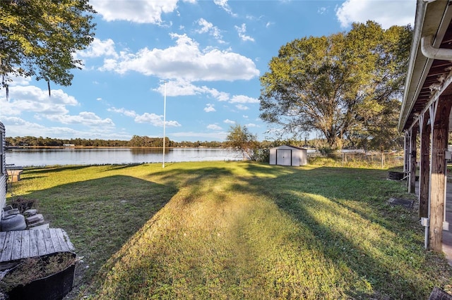 10285 NE 218th Lane Rd, Fort Mc Coy, FL 32134 - view of green lawn with a water view