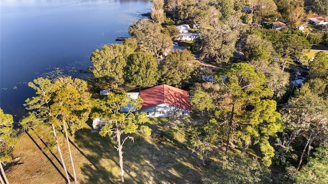 10285 NE 218th Lane Rd, Fort Mc Coy, FL 32134 - aerial view of property's location with a large body of water