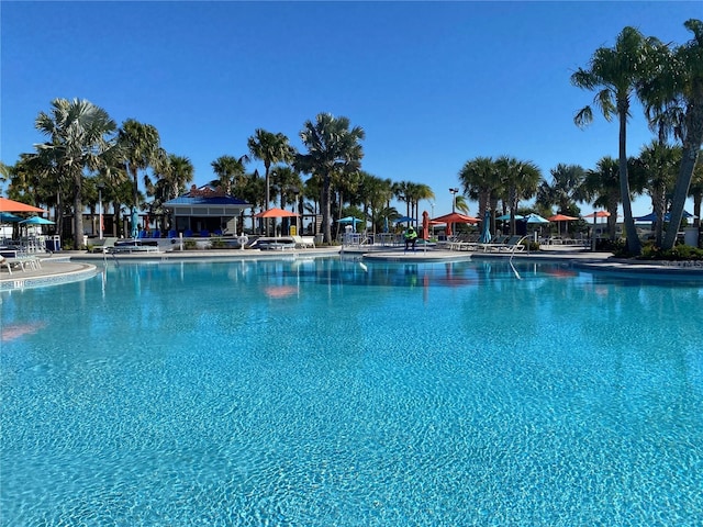 view of pool