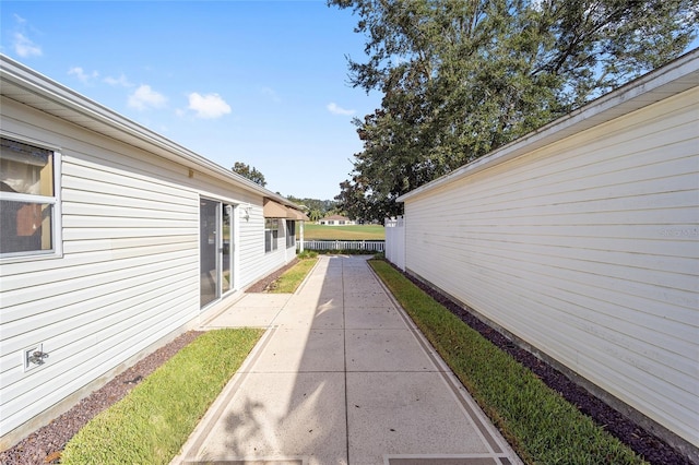 exterior space featuring a patio area