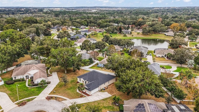 14701 Timucua Pl, Clermont, FL 34711 - aerial view of residential area with a large body of water