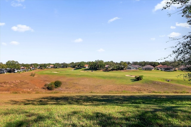 view of community featuring a yard