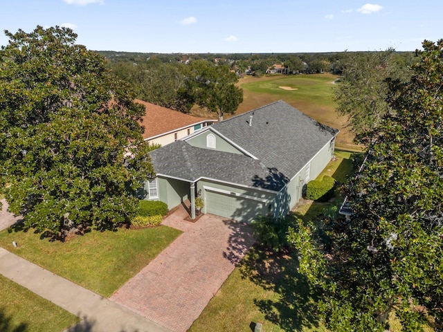 1063 Mesa Verde Ct, Clermont, FL 34711 - birds eye view of property with view of golf course
