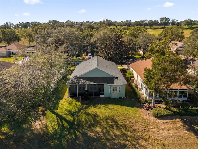1063 Mesa Verde Ct, Clermont, FL 34711 - drone / aerial view with a residential view