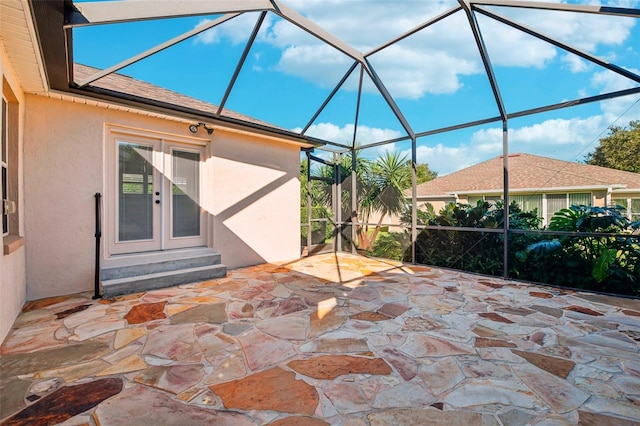 view of patio / terrace with french doors