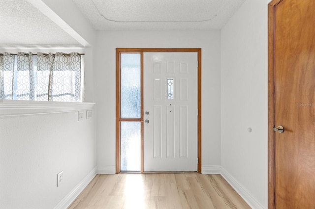 entryway featuring light hardwood / wood-style floors