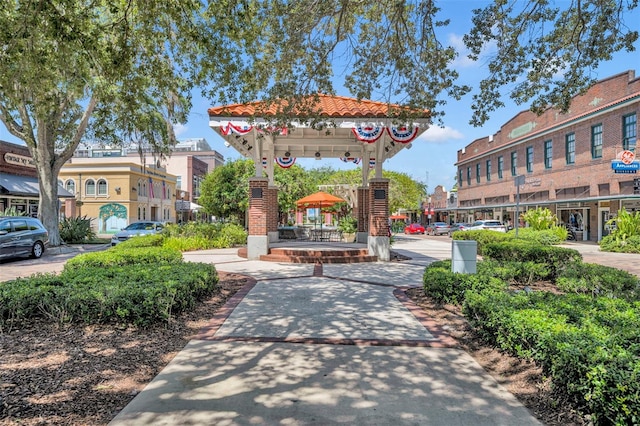 surrounding community featuring a gazebo