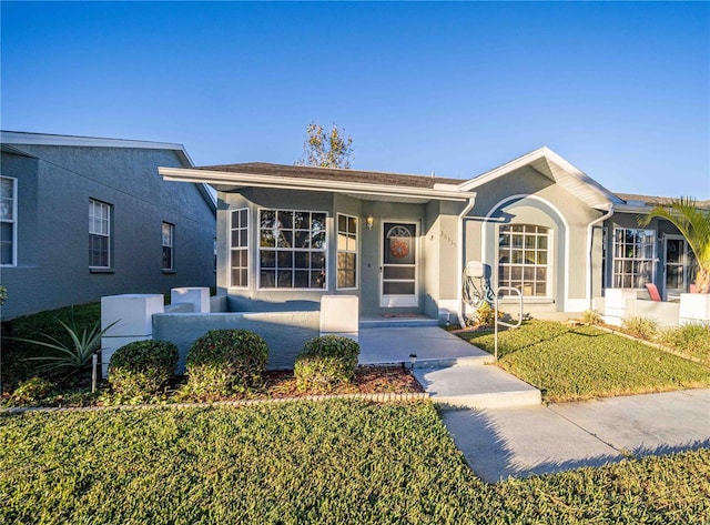 view of ranch-style home