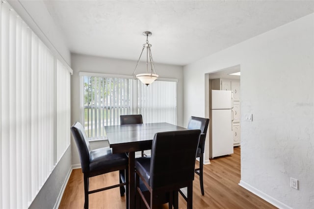 dining room featuring hardwood / wood-style floors