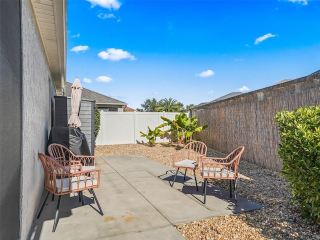 view of patio