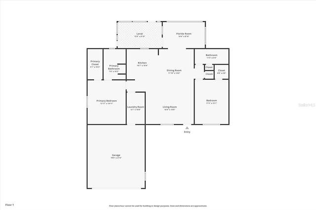 1201 De La Fuente Ct, The Villages, FL 32162 - floor plan / room layout