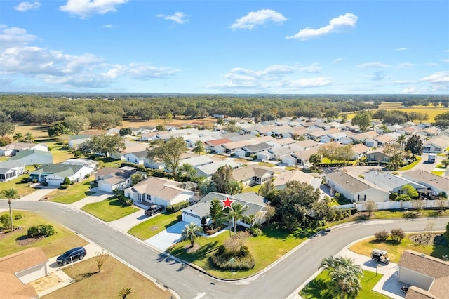 1201 De La Fuente Ct, The Villages, FL 32162 - aerial perspective of suburban area