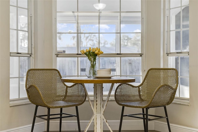 view of sitting room