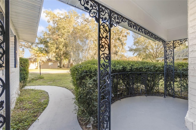 view of patio