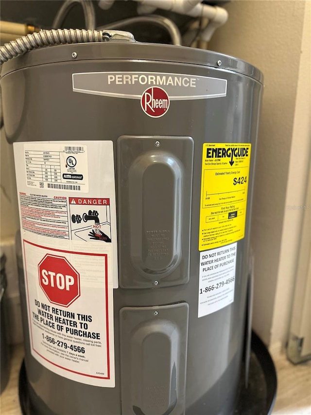 420 Summit Ridge Pl Unit 214, Longwood, FL 32779 - detailed view of water heater