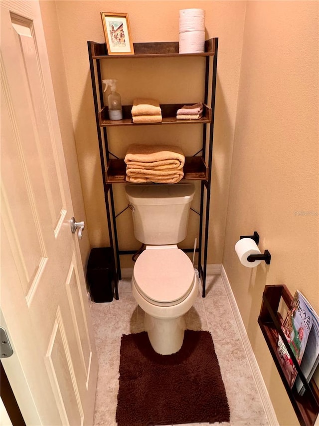 bathroom with toilet