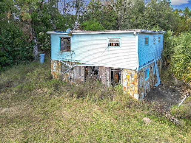 view of back of property